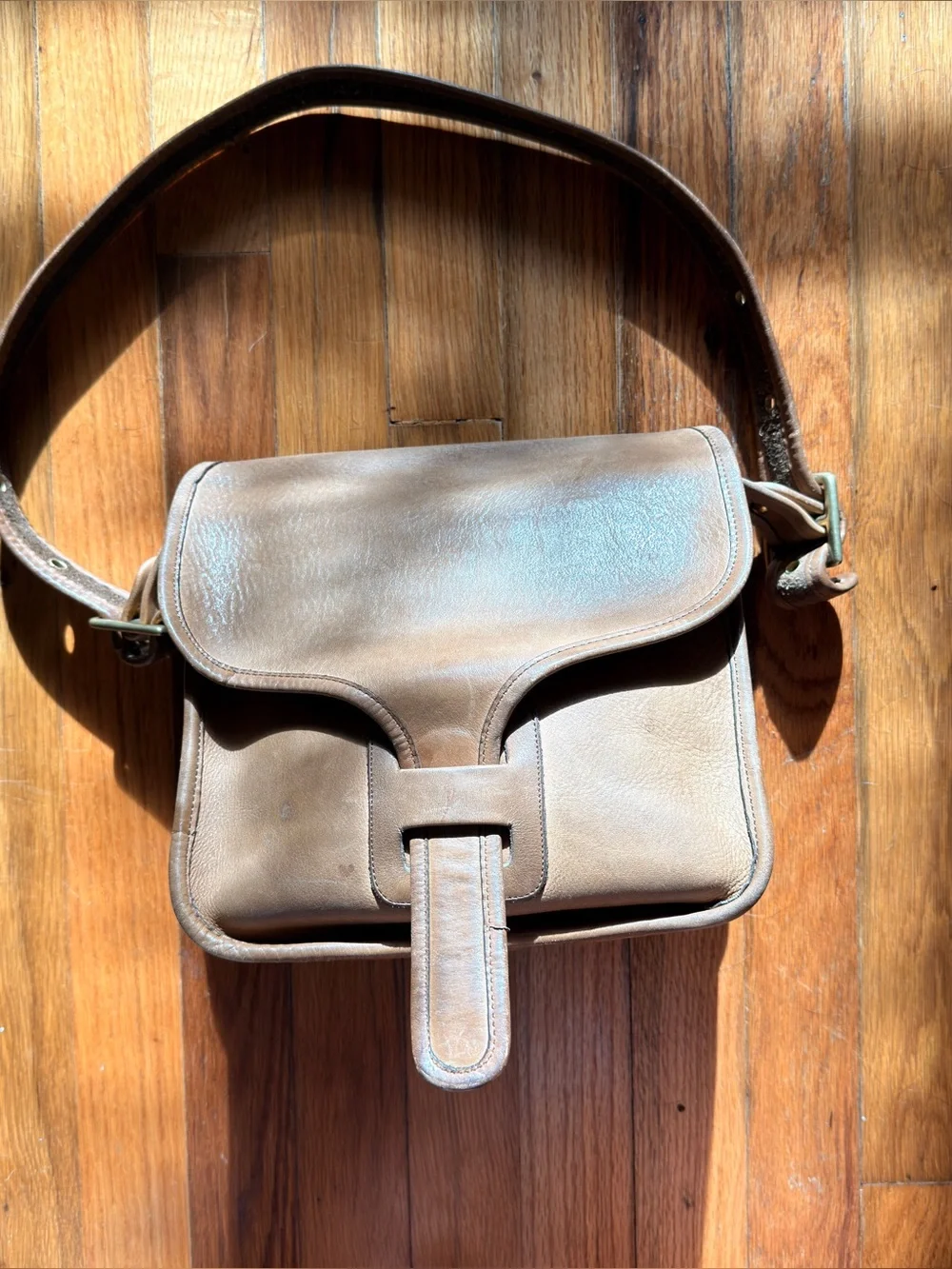 Rare 1975 Coach Bonnie Cashin Large Courier Bag (Style No. 8920) Made in NYC